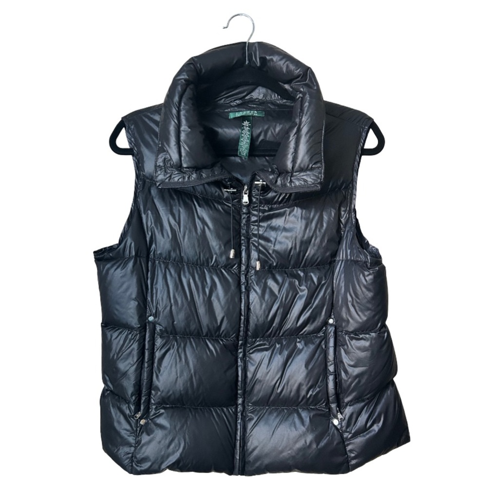 lauren ralph lauren black vest